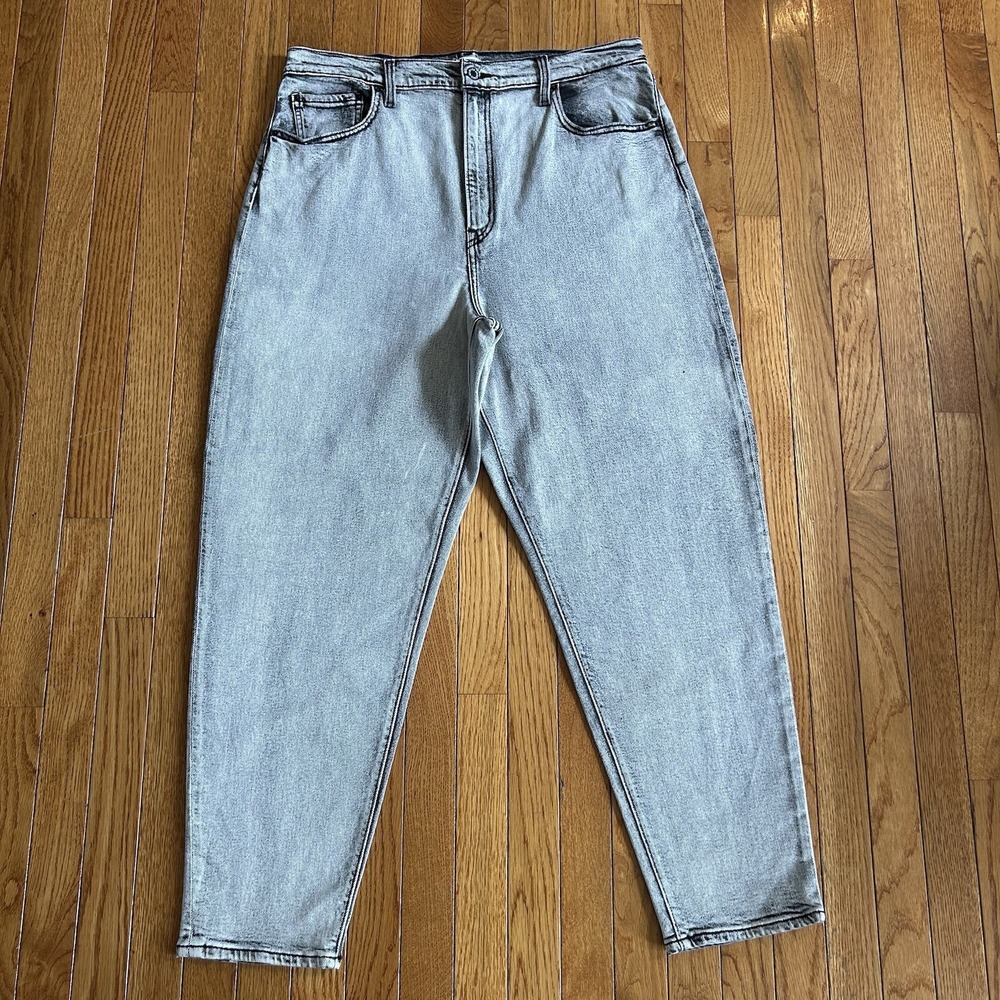 Levis x Deepika Padukone Women 34 Baggy Taper High Waist Soft Denim Jeans